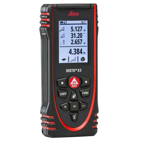 Leica Disto X3 Afstandsmeter In Tas - Bluetooth - 150m - Detailed view of the product