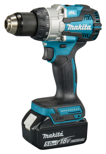 Makita DHP489RTJ LXT 18 V Li-ion Accu Klopboor- /schroefmachine Set (2x 5,0Ah) In Mbox - Detailed view of the product