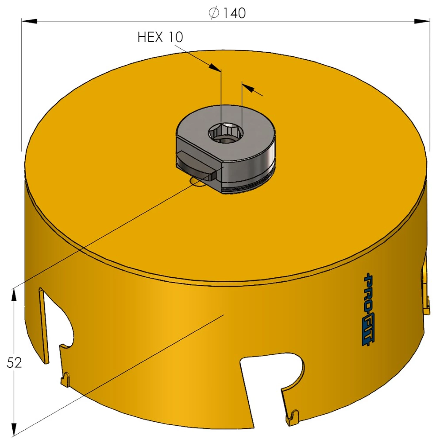 ProFit 9081140 Multi Purpose Gatenzaag - 140mm thumbnail 2