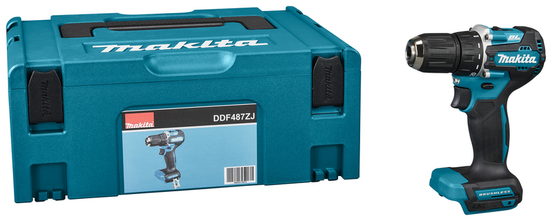 Makita DDF487ZJ 18V Li-ion Accu Boor-/schroefmachine Body In Mbox EAN: 88381736572