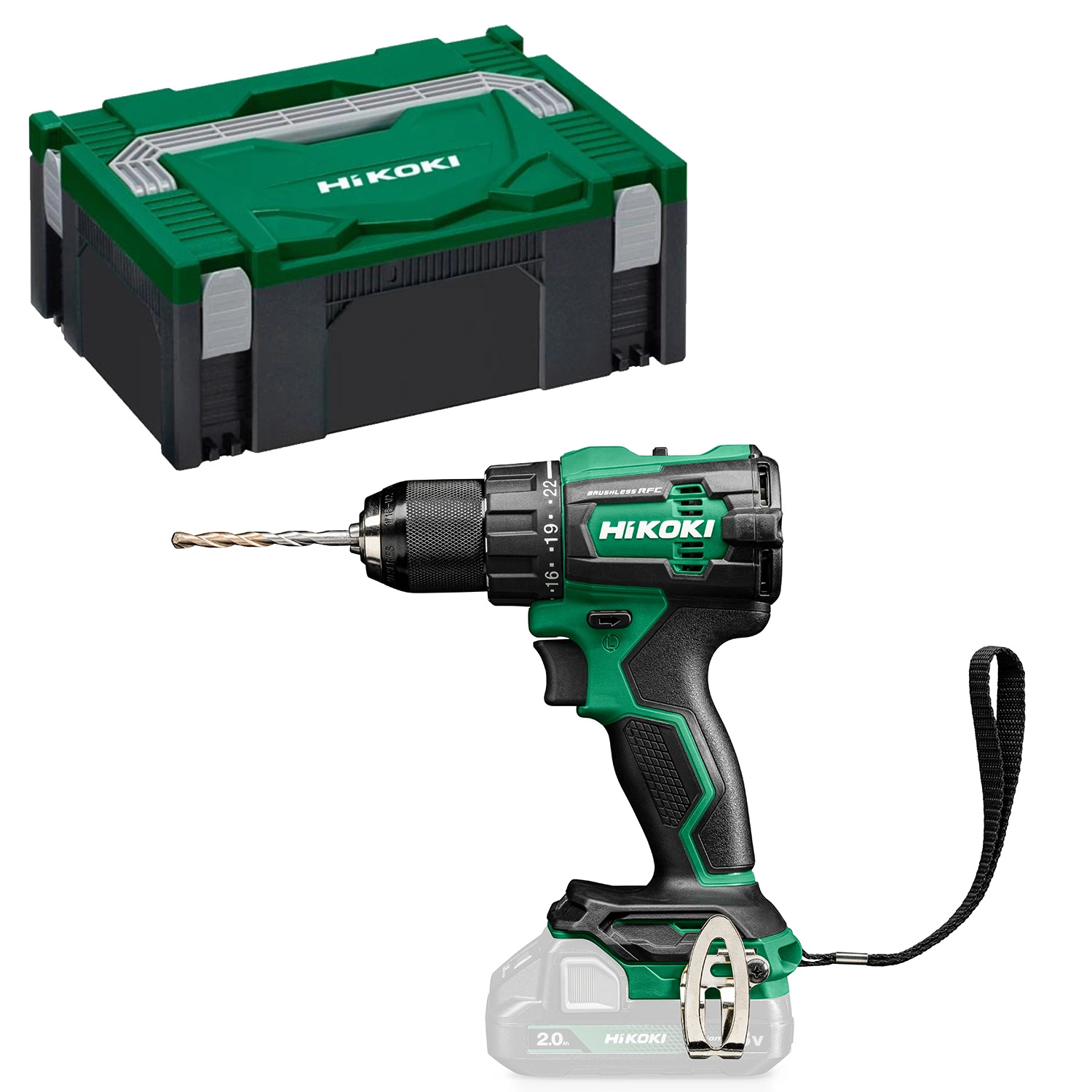 HiKOKI DV18DEW2Z Accu Klop-boor-schroefmachine - 18 V - 70Nm - HSC II Koffer