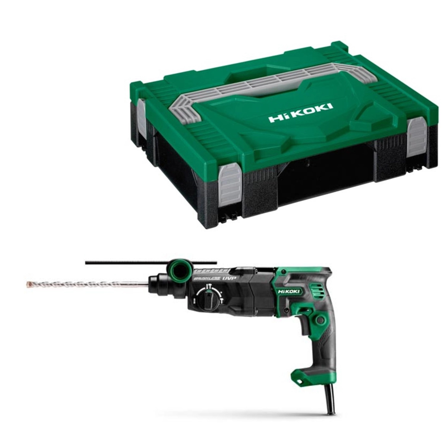 HiKOKI DH28PECWSZ SDS-Plus Boorhamer In Koffer - 28mm - 900W - 3,2J - Koolborstelloos