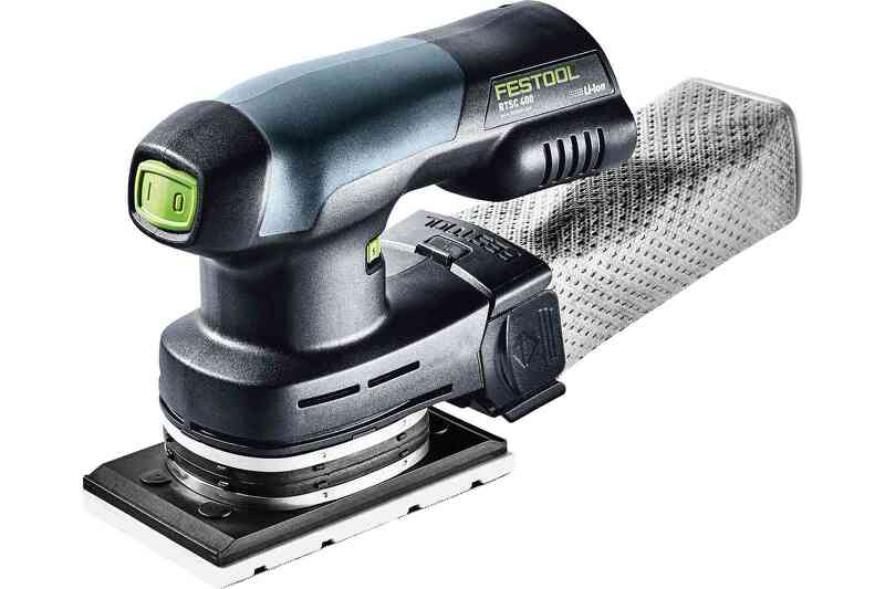 Festool RTSC 400-Basic 18V Li-Ion Accu Vlakschuurmachine Body - 80 X 130mm - Koolborstelloos - Detailed view of the product