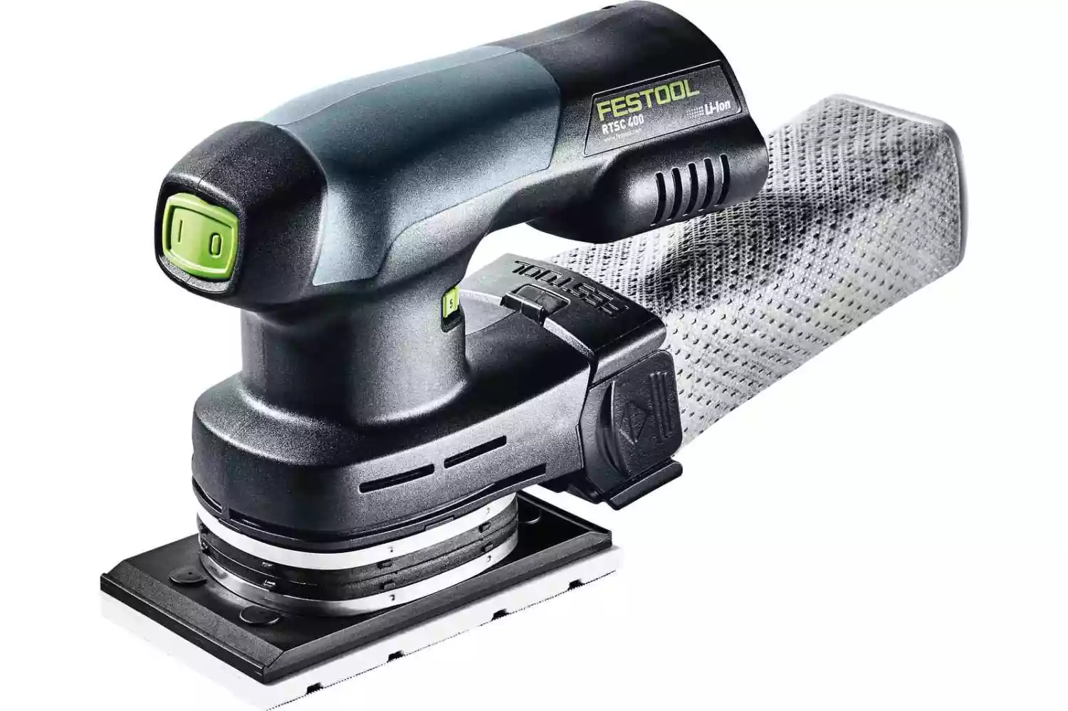 Festool RTSC 400-Basic 18V Li-Ion Accu Vlakschuurmachine Body - 80 X 130mm - Koolborstelloos thumbnail 2