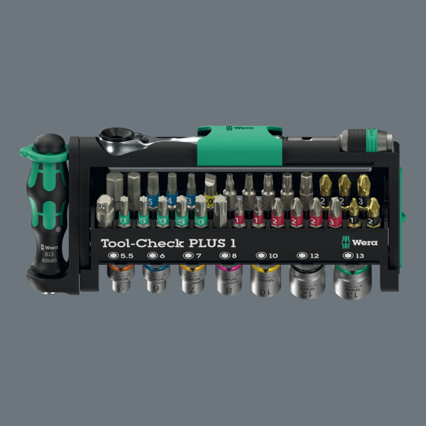 Wera 05049070001 Tool-Check Combi 1 Gereedschapset In Etui - 40‑delig - Detailed view of the product