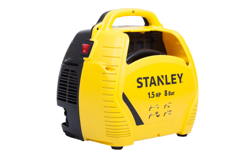 Stanley 8215190STN595 Compressor - 8bar - 1100W - Detailed view of the product