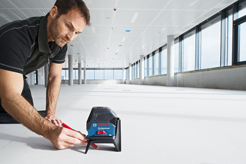 Bosch GCL 2-15 Kruislijnlaser Met Loodlijnfunctie In Tas - 15m - Detailed view of the product