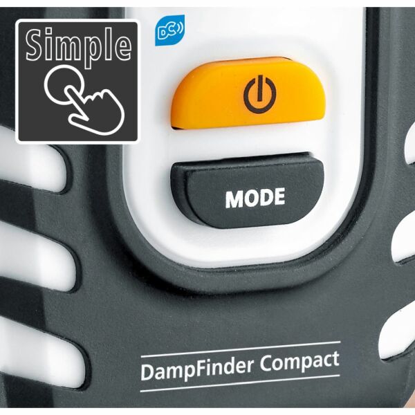 Laserliner DampFinder Compact Plus Materiaal Vochtmeter - Detailed view of the product