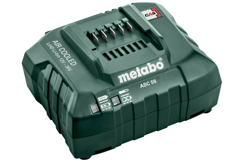 Metabo ASC 55 12V - 36V LiHD Accu Oplader - Air Cooled