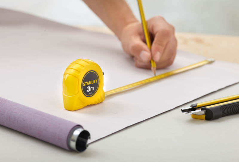 Stanley 0-30-487 ABS Rolmaat - 3m X 12,7mm - Detailed view of the product