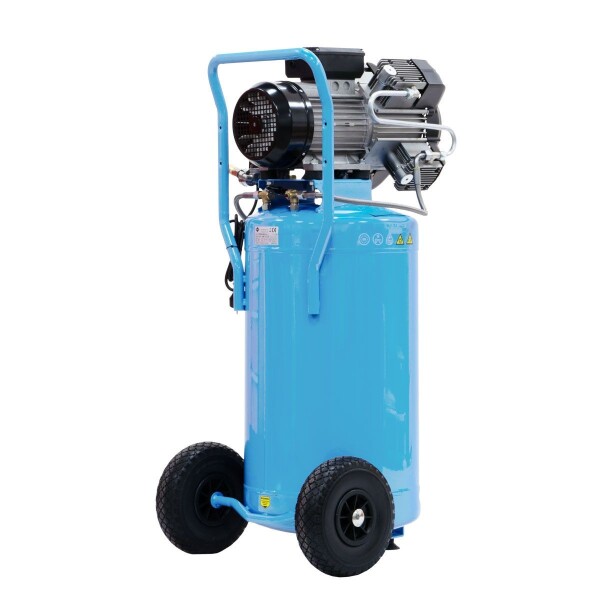 Airpress Olievrije Staande Compressor LMVO 90-440 - Detailed view of the product