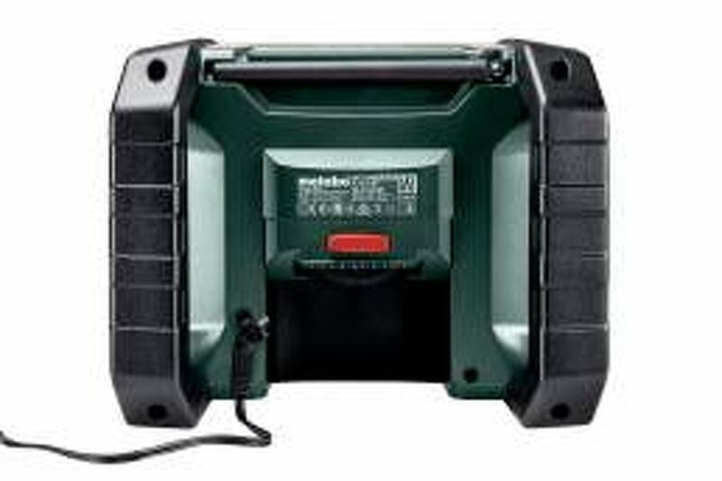 Metabo R 12-18 DAB+ BT 12V / 18V Li-Ion Accu Bouwradio Met DAB+ En Bluetooth - Werkt Op Netstroom&Accu - Detailed view of the product
