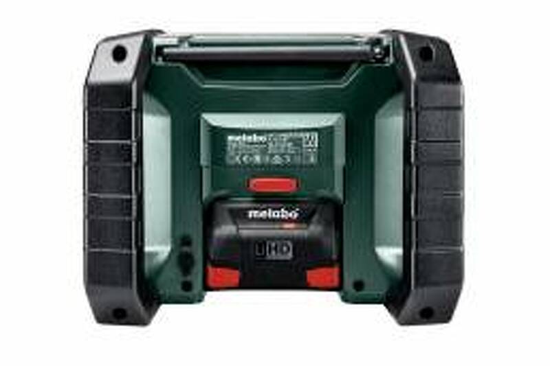 Metabo R 12-18 DAB+ BT 12V / 18V Li-Ion Accu Bouwradio Met DAB+ En Bluetooth - Werkt Op Netstroom&Accu - Detailed view of the product