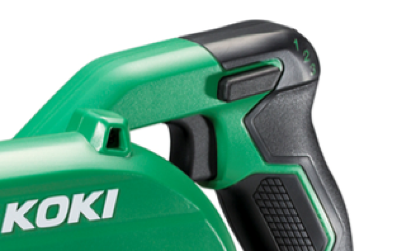HiKOKI RB18DCW4Z 18V Li-ion Accu Blaas-zuig Apparaat Body - Detailed view of the product
