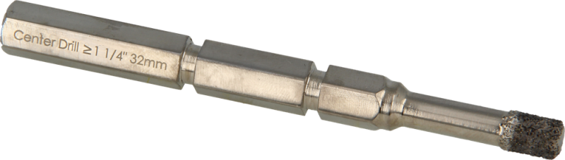 ProFit DDC1DDSET Click&Drill'Heavy Duty'Geleidepen Met 6mm Diamond Dry Boor - Detailed view of the product