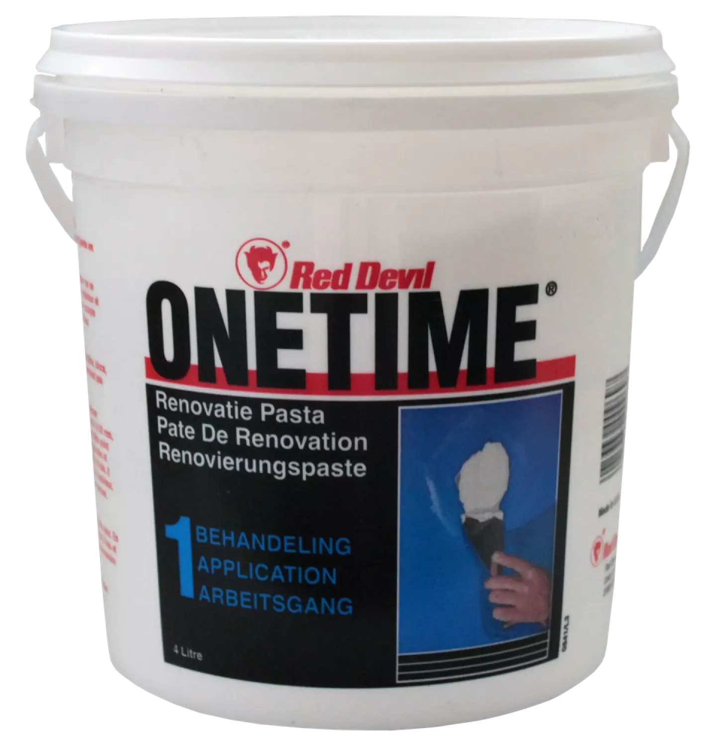 Red Devil ONETIME - Wit - 1L thumbnail 2