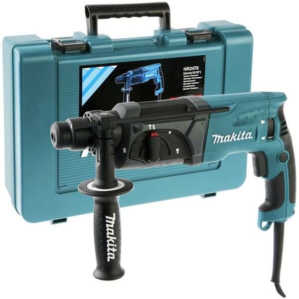 Makita HR2470 SDS-plus Combihamer In Koffer - 780W - 2,4J EAN: 88381081658