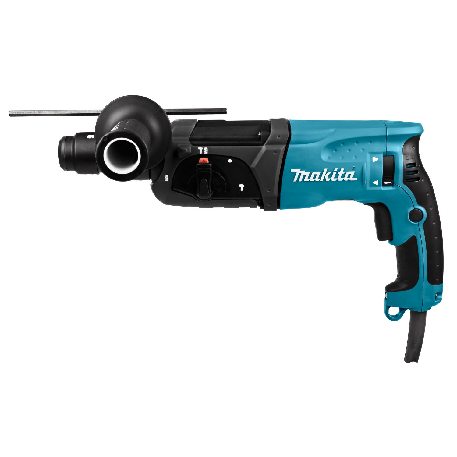 Makita HR2470 SDS-plus Combihamer In Koffer - 780W - 2,4J - Elektrisch Gereedschap - Ideale Combihamer Voor Gaten Tot 24 Mm In Beton thumbnail 3