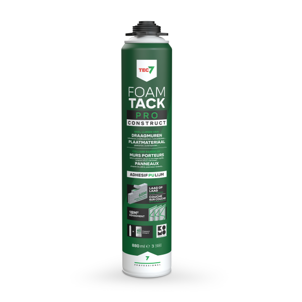 TEC7 FoamTack Pro Construct Lijmschuim - 880ml - Default image for the product