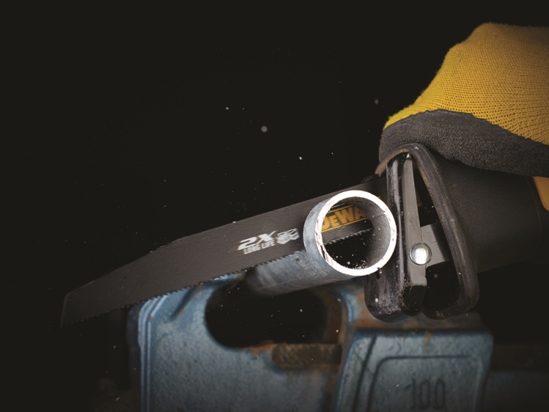 DeWALT DT2441L 12 Delige Reciprozaagbladen Set In Koker - Hout/Metaal/Hout Met Spijkers - Detailed view of the product