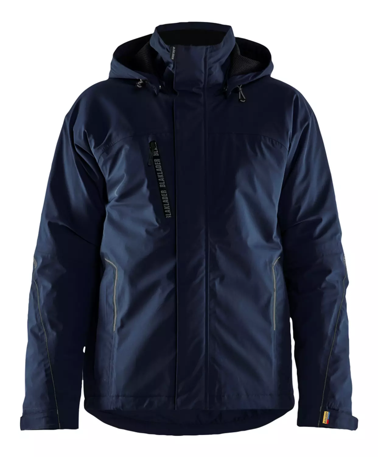Blåkläder 4484 Lichtgewicht Winterjas 4-weg Stretch - Donker Marineblauw/Zwart - M afbeelding
