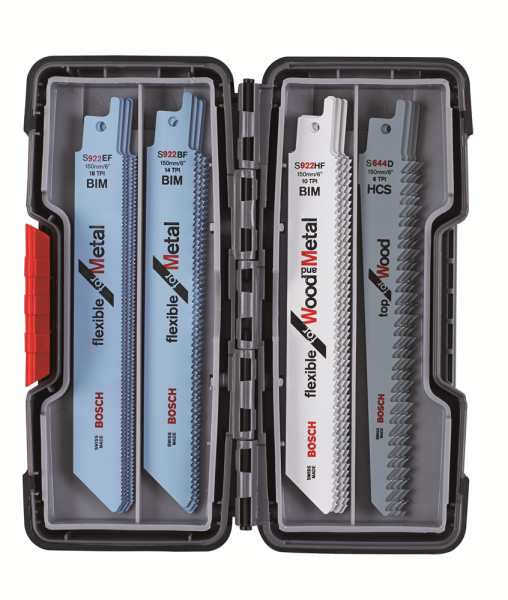Bosch 2607010902 20 Delige Reciprozaagbladen Set In Koffer - Hout/Metaal - Detailed view of the product