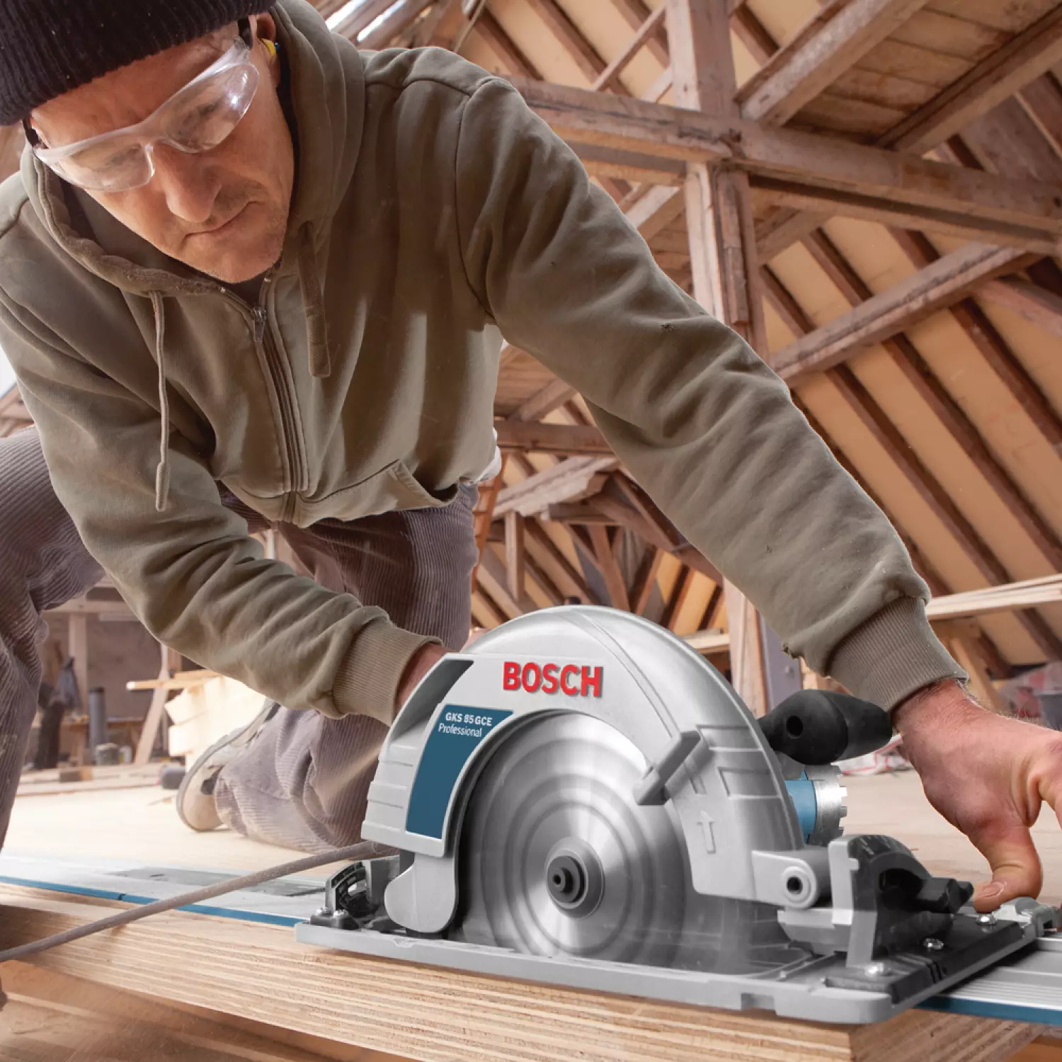 Bosch GKS 85 G Cirkelzaag In L-Boxx - 2200W - 235mm thumbnail 3