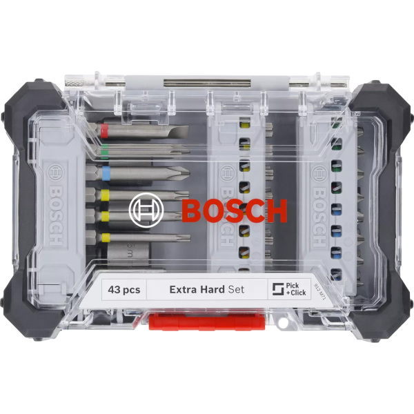 Bosch 2607017727 43-delige Bit- En Dopsleutelset - Detailed view of the product