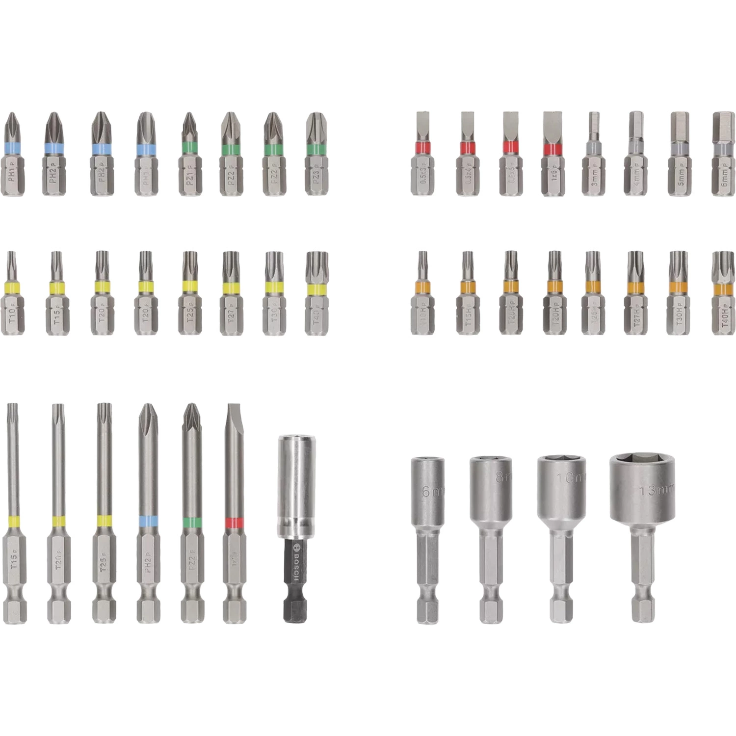 Bosch 2607017727 43-delige Bit- En Dopsleutelset thumbnail 3