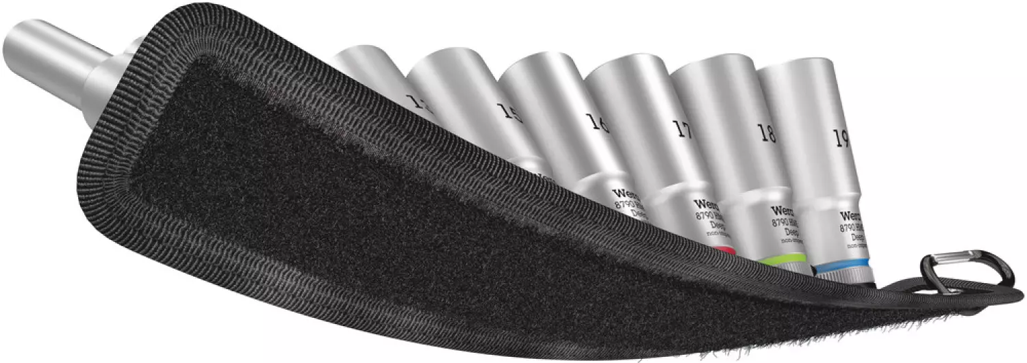 Wera 5004545001 Belt B Deep 1 9-delige Doppenset Incl. Houder - 3/8" thumbnail 2