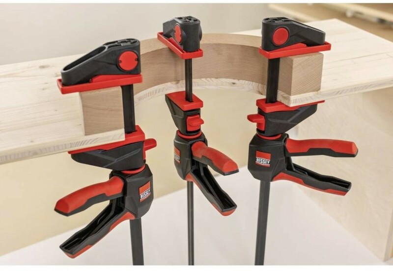 Bessey EZ360 Eenhands Lijmtang - 300 X 80mm - Detailed view of the product
