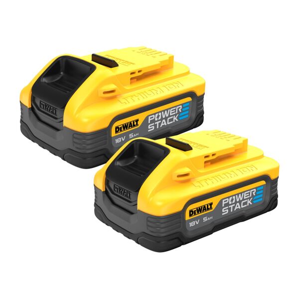 DeWALT DCBP518H2 18V Li-ion POWERSTACK Accu - 5.0Ah (2st)