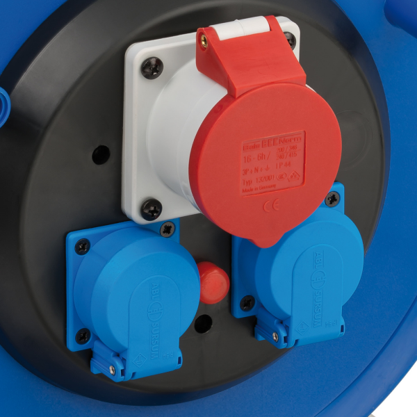 Brennenstuhl 1182730 Garant CEE 1 Kabelhaspel - H05VV-F 5G1,5 - 30m - Detailed view of the product