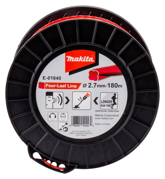 Makita E-01840 Maaidraad - 2,7mmx180m - Detailed view of the product