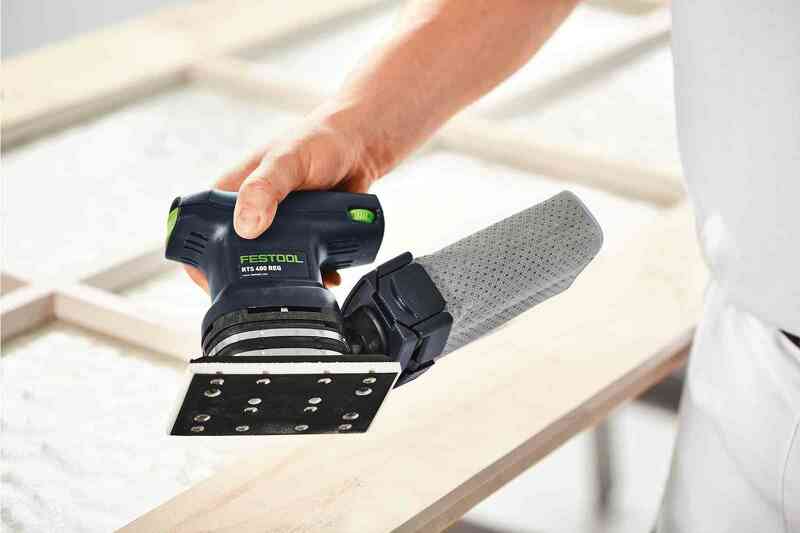 Festool RTS 400 REQ-Plus Vlakschuurmachine In Systainer - 250W - 130mm - Detailed view of the product