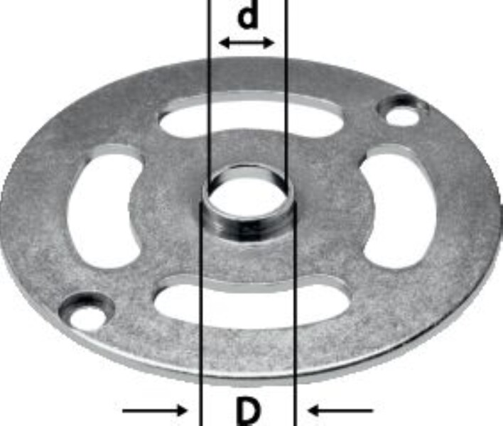 Festool KR-D 3/4 /OF 1010 Kopieerring - Detailed view of the product