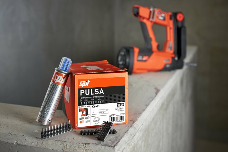 Spit 057545 Pulsa Nagel Incl. Gas - C 6/20 Bulk (1500st) - Detailed view of the product