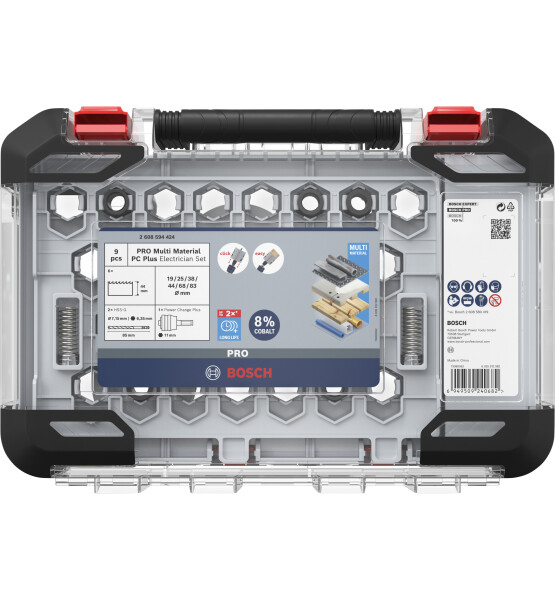 Bosch 2608594424 PRO Multi Material 9-delige Gatzaagset Met Power Change Plus - Default image for the product
