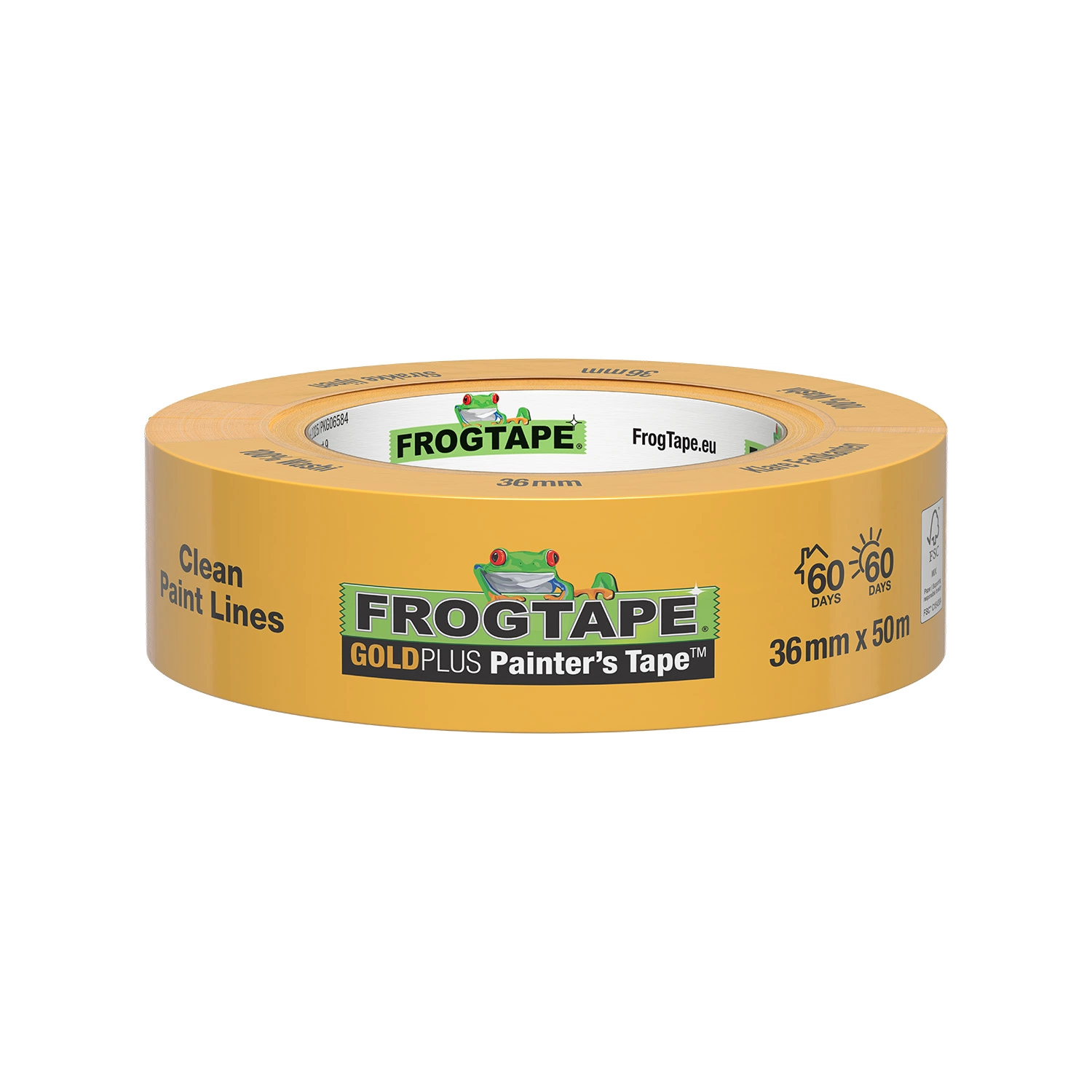 FrogTape GoldPlus Afplaktape 36mm X 50m afbeelding