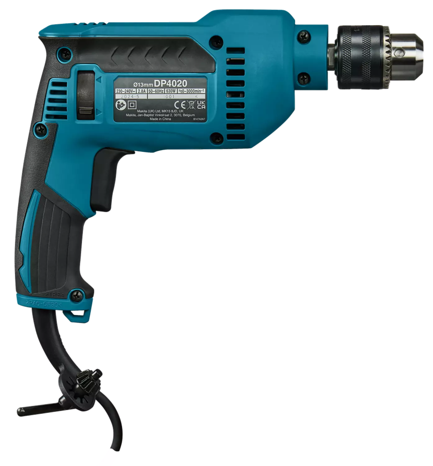 Makita DP4020 230V Boormachine - 630W thumbnail 4