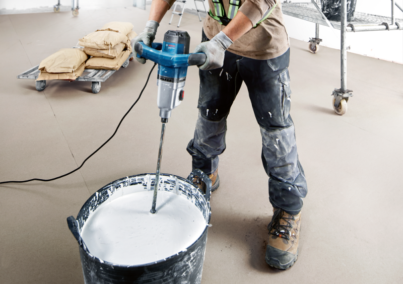 Bosch GRW 140 Mengmachine - M14 - 1400W - Detailed view of the product