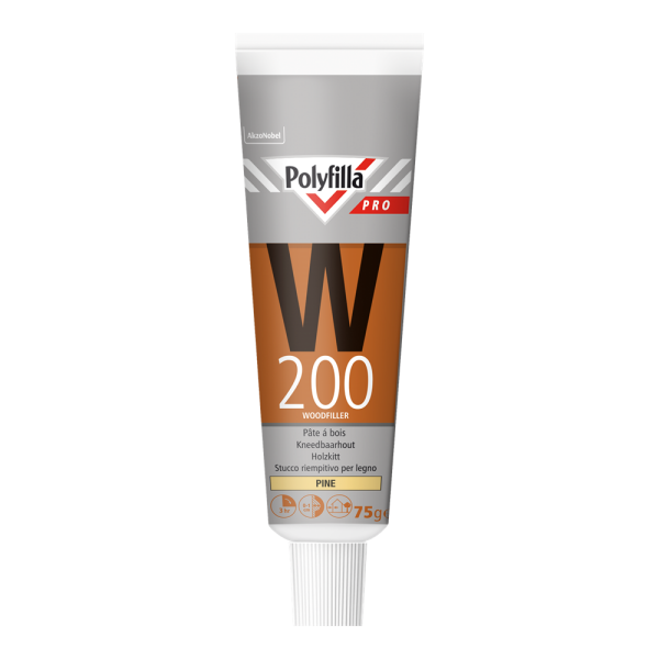 Polyfilla W200 Kneedbaar Hout - Vuren - 75gr