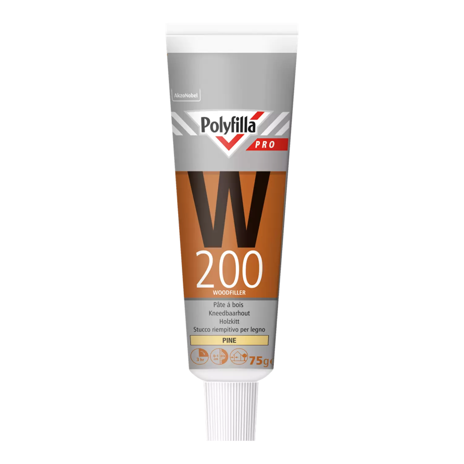 Polyfilla W200 Kneedbaar Hout - Vuren - 75gr
