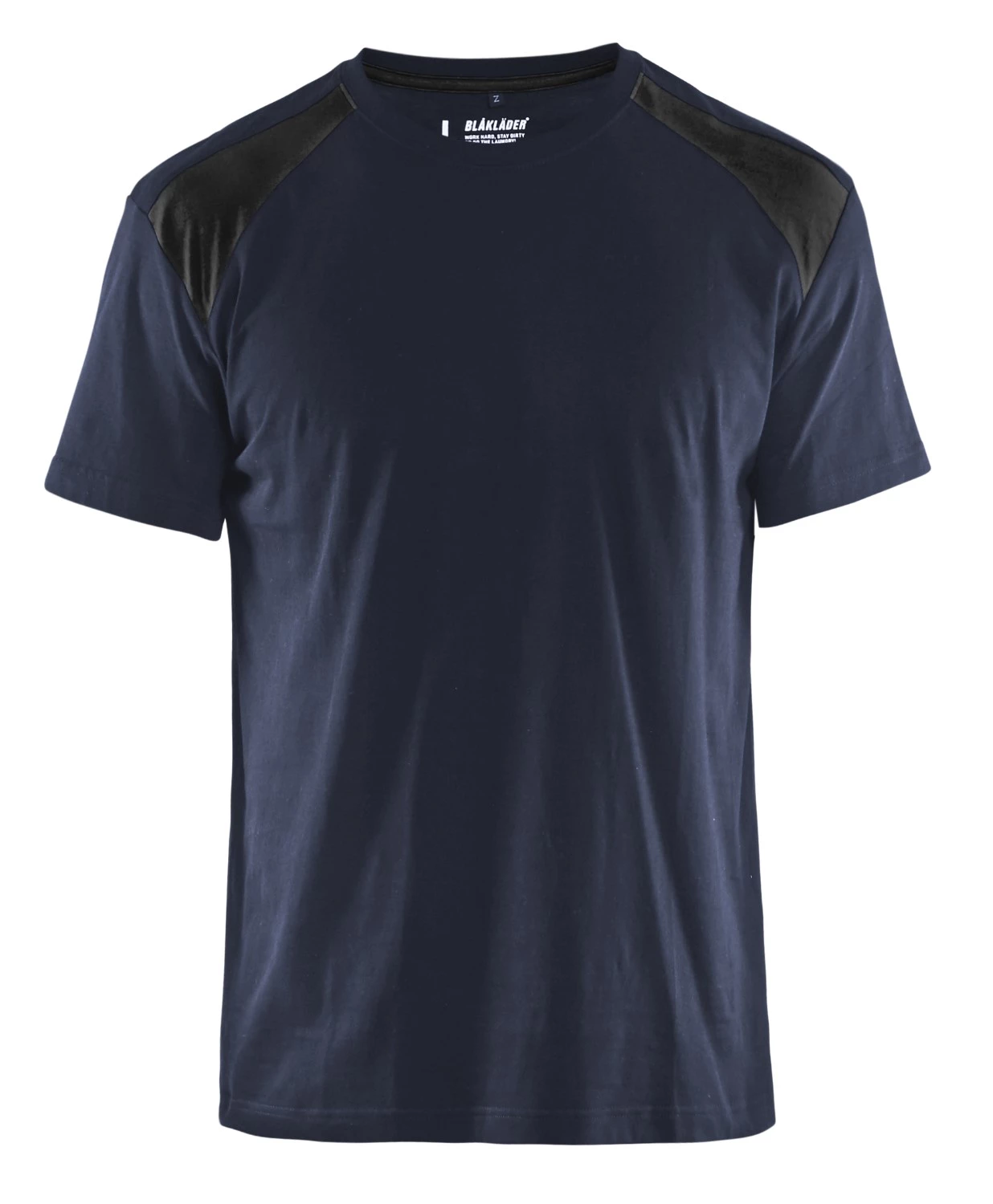 Blåkläder 3379 T-shirt Bi-colour - Donker Marineblauw - XXL