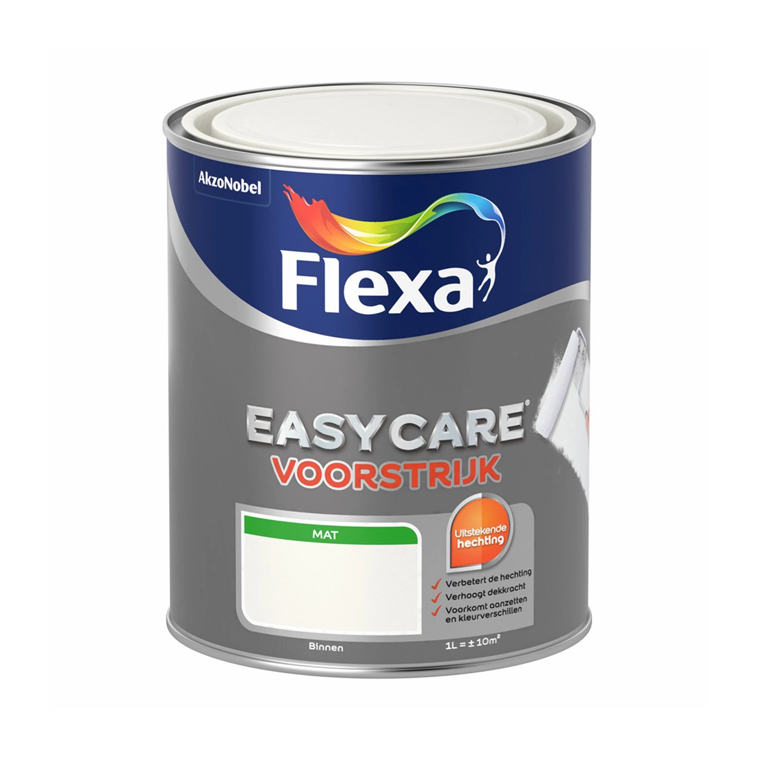 Flexa Easycare Voorstrijk - Wit - 1L afbeelding