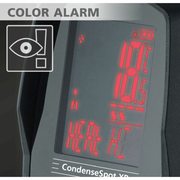 Laserliner CondenseSpot XP Multifunctionele Infrarood Thermometer -bluetooth - Bereik -40°C T/m 800°C - Detailed view of the product