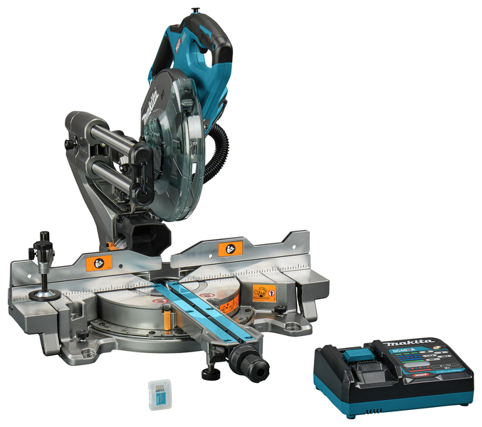 Makita LS002GM101 40V Max Li-Iion Accu Radiaal Afkortzaag Set (4.0Ah Accu) - Detailed view of the product