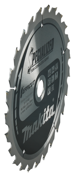 Makita E-11140 Efficut Cirkelzaagblad Hout - 190x20x1,85mm 25T - Detailed view of the product