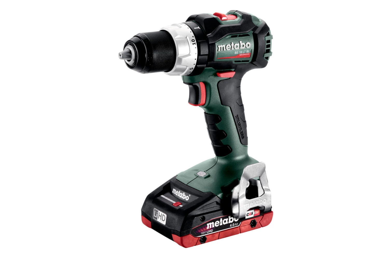 Metabo BS 18 LT BL 18V Li-Ion accu boor-/schroefmachine set (2x 40Ah accu) in koffer - koolborstelloos
