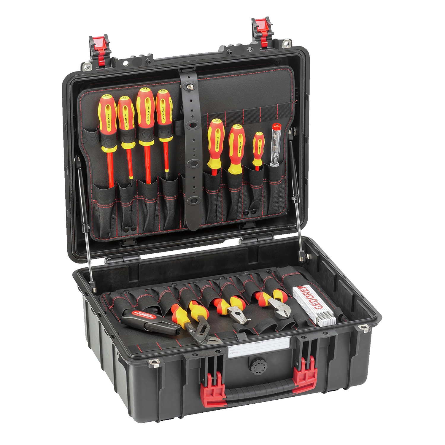 Gedore RED R21652089 Gereedschapset In Koffer - 89-delig - Voor Elektriciens thumbnail 3